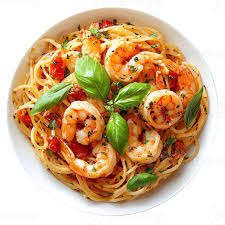 Spaghetti with Shrimp